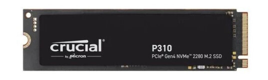 Crucial P310 500 GB PCIe 4.0 NVMe M.2 SSD - Pakke med 50 Crucial P310 500 GB PCIe 4.0 NVMe M.2 SSD - Pakke med 50