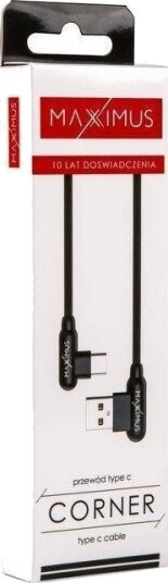 Usb-Kabel Maxximus Usb-A Til Usb-C 1 M Svart