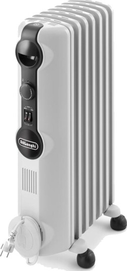 DeLonghi TRRS0715 Oljeradiator 1500W Hvit