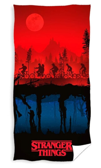 Netflix Stranger Things microfibre beach towel