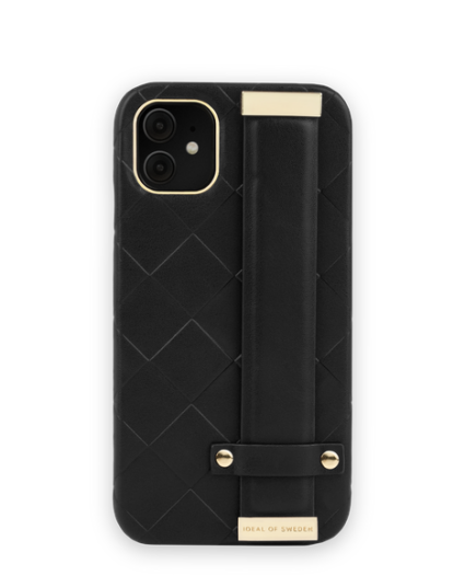 iDeal of Sweden Statement Case Iphone 11/xr Braided Smooth Noir