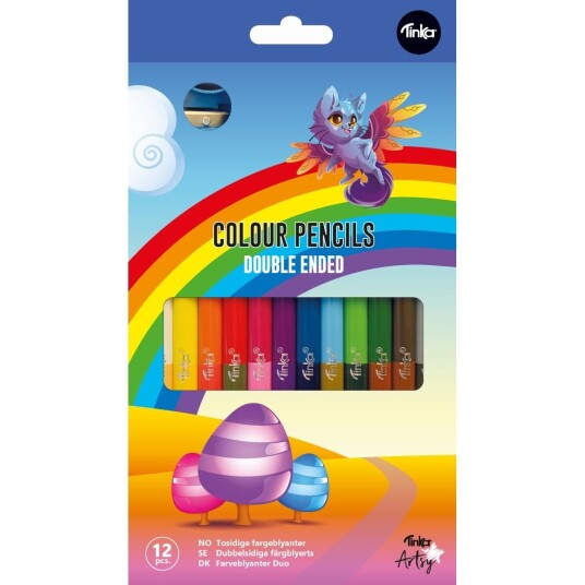 Tinka Artsy Colouring Pencils Duo 12 pcs. 8-804402