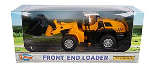 2-Play Traffic 2-Play Die-cast Work Vehicle with Shovel 16cm 2-Play Traffic 2-Play Die-cast Work Vehicle with Shovel 16cm