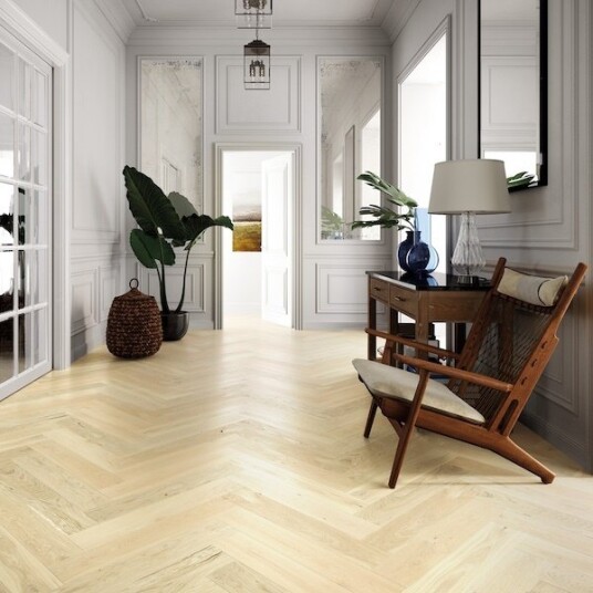 Saga Parkett Herringbone Coconut Beige Saga Parkett Herringbone Coconut Beige