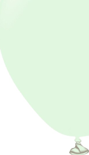 Ballongkungen Ballonger Professional Mini Pale Green 25-pakning 1053009-25