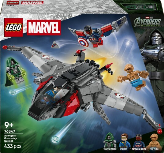 Lego Avengers: Doomsday Quinjet 76347 Byggeleker Lego Avengers: Doomsday Quinjet 76347 Byggeleker