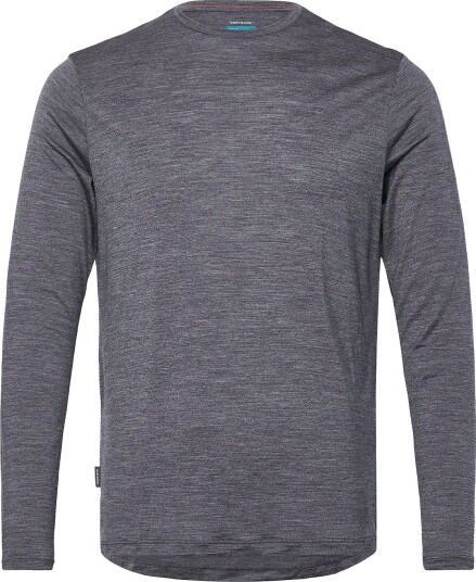 Icebreaker M Mer 125 Cool Lite Sphere Iii Ls Tee MIDNIGHT NAVY HTHR L