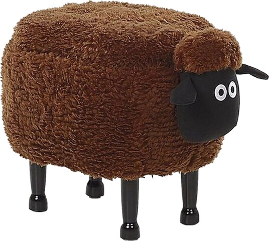 Sheep Sittepuff med Oppbevaring Brun