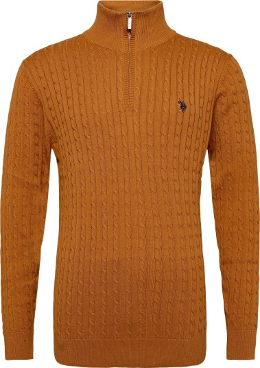 U.S. Polo Assn. Romeo Reg Cab Hz Uspa M Knit BROWN SUGAR XXL