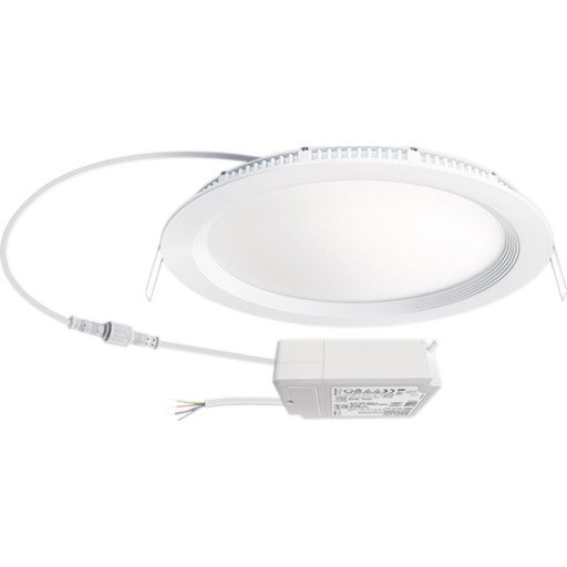 Esylux Downlight ELSA-2 DL 225 OP 110° 1800 lumen 830 Dali hvit