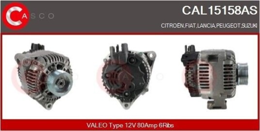 Dynamo CASCO CAL15158AS