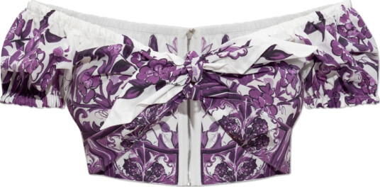 Dolce & Gabbana Dame Bluser & Skjorter Lilla M,