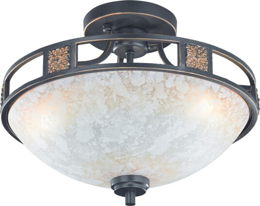 Quinta Plafond 3xE27 42 cm - TRIO