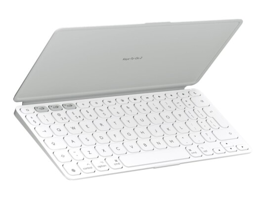 Logitech Keys To Go 2 For Ipad Innebygd Deksel Trådløs Bluetooth Le Qwerty Us International Blekgrå 920 013018