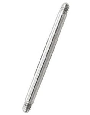 Utgått 19 x 16 mm Rett Stang Blank Barbell