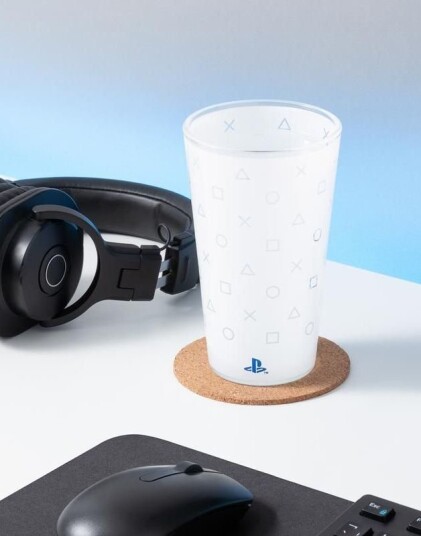 Lisensiert Playstation PS5 Drikkeglass 400 ml Lisensiert Playstation PS5 Drikkeglass 400 ml