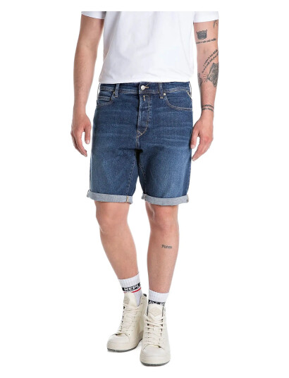 Replay Rbj.981 Short Shorts Tapered 573 Eco Plus - Blue - 29