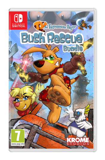 TY the Tasmanian Tiger HD Bush Rescue Bundle Switch