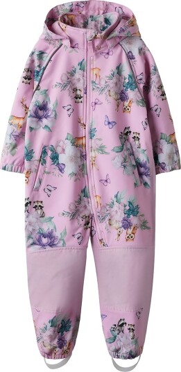 Name It Softshell Dress m. Fleece Noos NmfAlfa08 Rosa Lave Name It 2 år 92 Softshell