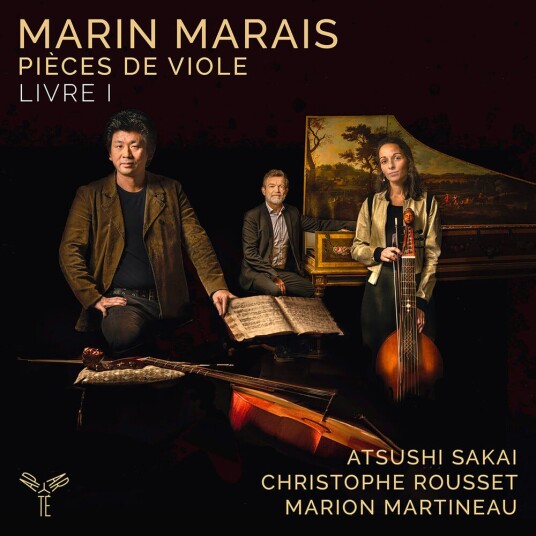 Atsushi Sakai Marin Marais: Pieces De Viole Livre I CD
