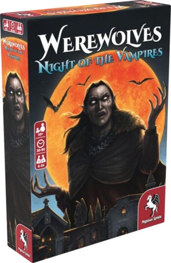 Werewolves Night of the Vampires Partyspill Engelsk 10+