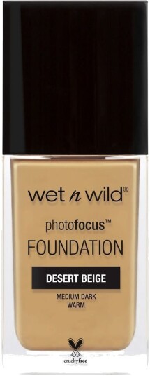 Wet n Wild Photo Focus Foundation - Desert Beige Foundation Makeup Skjønnhet