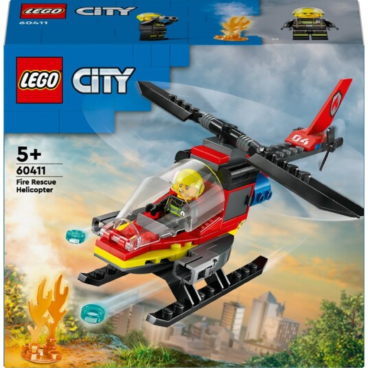 LEGO City Brannhelikopter 60411 LEGO City Brannhelikopter 60411