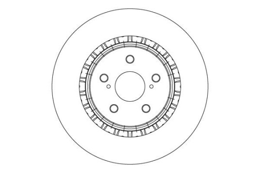 Bremseskive TRW DF6858S
