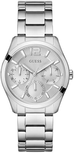 Guess Dameklokke GW0760L1 Zoe Sølvfarget/Stål Ø38 mm Guess Dameklokke GW0760L1 Zoe Sølvfarget/Stål Ø38 mm