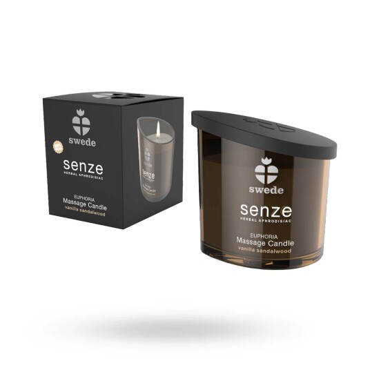Senze Euphoria Massasjelys - Vanilla Sandalwood Senze Euphoria Massasjelys - Vanilla Sandalwood