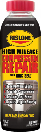 Tilsetning motorolje RISLONE HIGH MILEAGE COMPRESSION REPAIR 500 ML Tilsetning motorolje RISLONE HIGH MILEAGE COMPRESSION REPAIR 500 ML