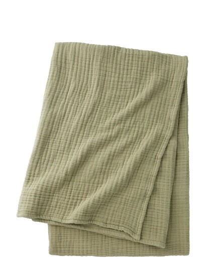 Boss Home Lowen Throw Khaki green 130X170CM Boss Home Lowen Throw Khaki green 130X170CM