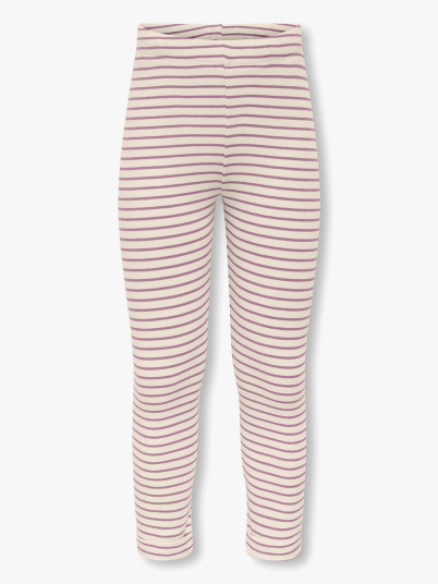 Kids Only Maude Stripe Basic Legging Beige 128