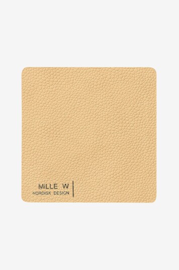 MiLLE W NORDISK DESIGN   Bordskåner square 4 pakning   Beige