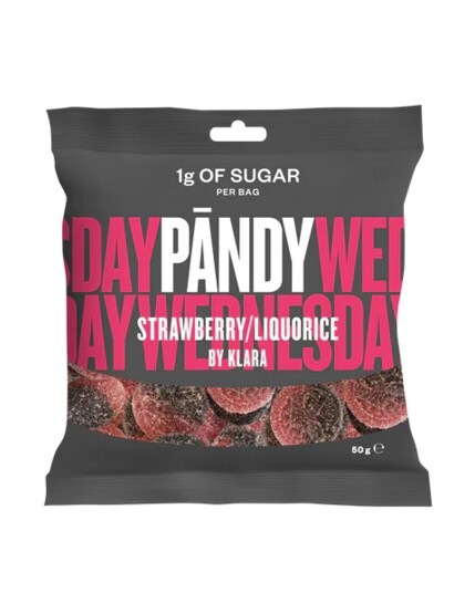 Pandy Strawberry/Liquorice by Klara 50g Pandy Strawberry/Liquorice by Klara 50g