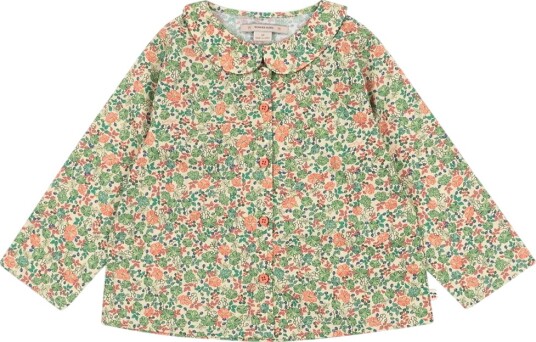 Konges Sløjd Skjorte Ponza Carlie Verde Konges Sløjd 3 år (98) Skjorte Beige Grønn Rosa