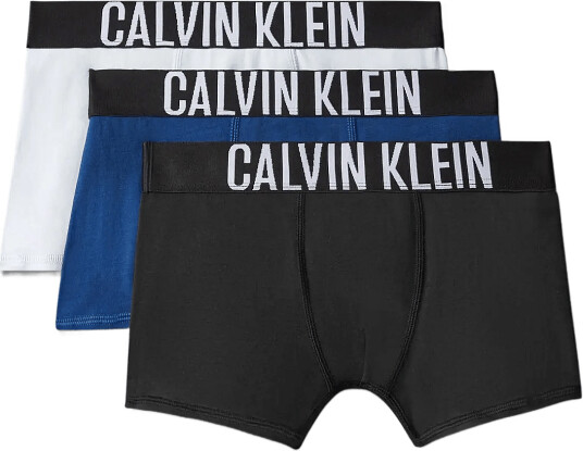 Calvin Klein 3Pk Trunk Black 128 140
