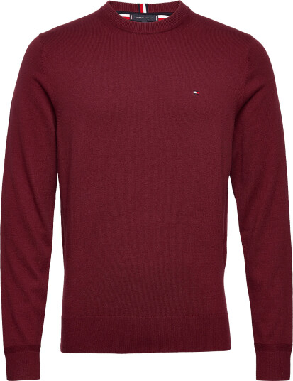 Tommy Hilfiger Pima Org Ctn Cashmere Crew Neck Burgundy XXL Tommy Hilfiger Pima Org Ctn Cashmere Crew Neck Burgundy XXL