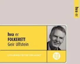 Hva Er Folkerett Av Geir Ulfstein