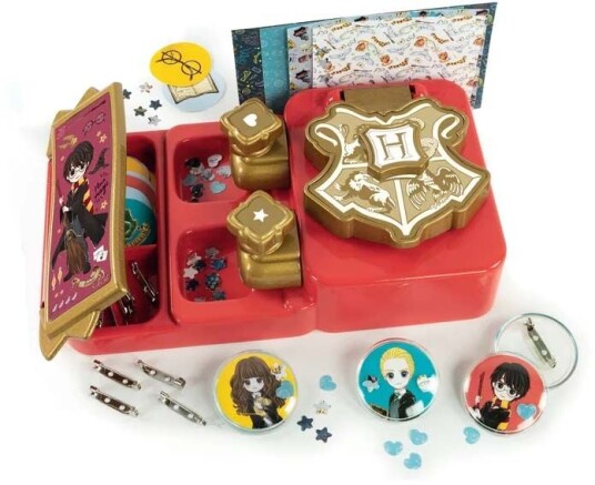 Clementoni Harry Potter Badge Maker hobbysett lag dine egne Harry Potter buttons