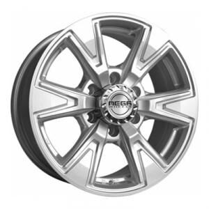 Mega Wheels Lynx Silver 7.5x17 6/139.7 ET35 B110