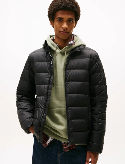 Tommy Jeans Tjm Lt Down Jacket Ext - Black - XL Tommy Jeans Tjm Lt Down Jacket Ext - Black - XL