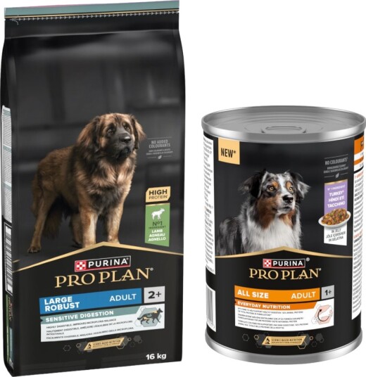 Purina Pro Plan Adult Large Robust Sensitive Digestion Tørrfôr Kalkun Lam & Ris 16kg