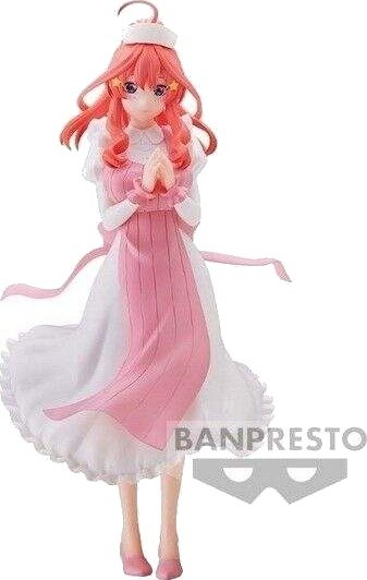 Banpresto The Quintessential Quintuplets Movie Kyunties Itsuki Nakano Sykepleier Figur 14 cm