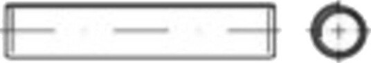 Toolcraft To-419418 Spiralrørstifter (Ø X L) 2 Mm X 10 Mm Fjærstål 1000 Stk