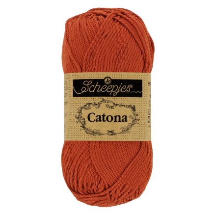 Scheepjes Catona Garn 388 Rust - 10g