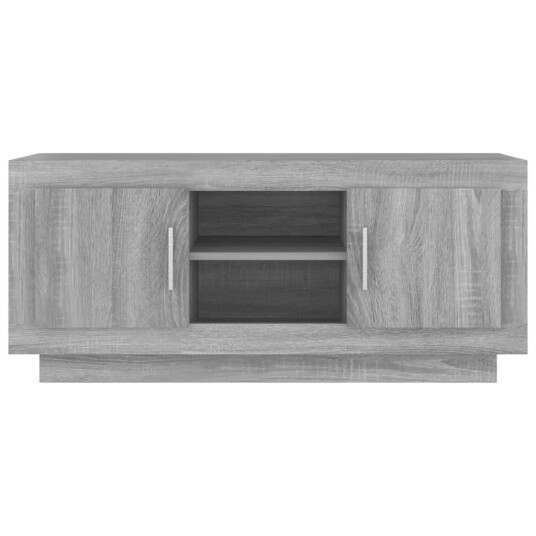 vidaXL TV-benk grå sonoma 102x35x45 cm konstruert tre vidaXL TV-benk grå sonoma 102x35x45 cm konstruert tre