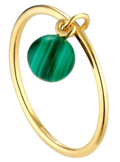 Jane Kønig Bermuda Ring 18 kt. Gullbelagt sølv BR002-SS22-G_58 - Dame - 925 sterling silver