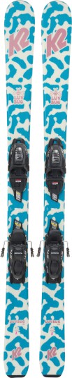 K2 Luv Bug Fdt 4.5 Ski inkl. Bindinger, 112 cm
