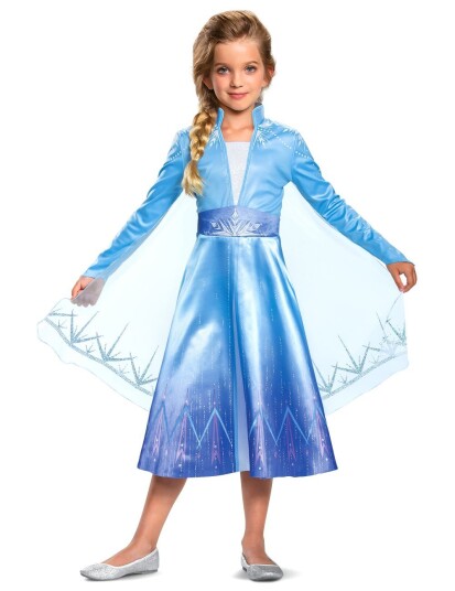 Frozen Elsa™ Frozen 2 Deluxe-Kostyme For Jenter